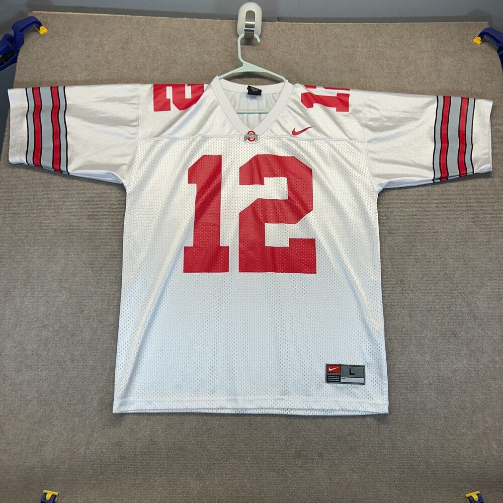 Ohio State Football Jersey Nike White